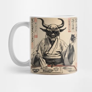 Japanese Cyberpunk Demon Mug